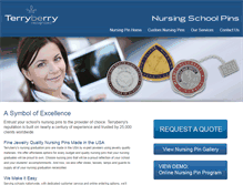 Tablet Screenshot of nursingschoolpins.com